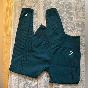 Gymshark Vital Seamless 2.0 Leggings - Deep Teal Marl